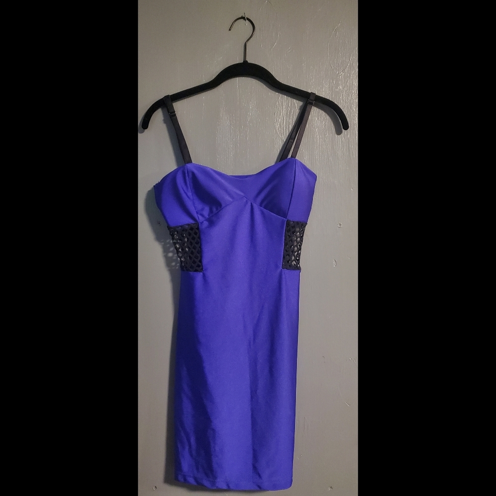 NW K Too Puprle and Black Party Dress